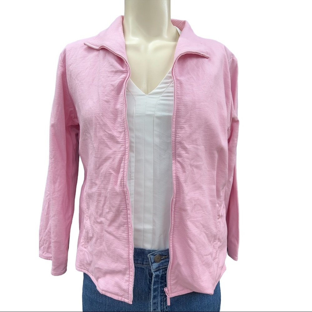 Eileen Fisher size XL pink jacket